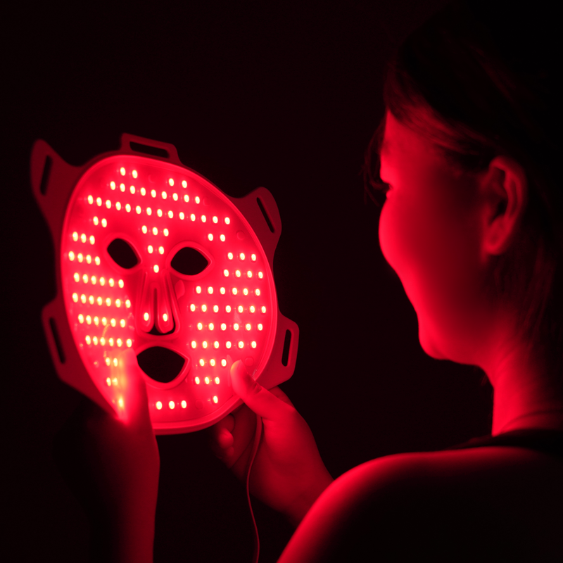 LED light therapy face mask medical grade infrared red light skin care
