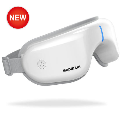 Electric eye massager with bluetooth vibration and heat compression