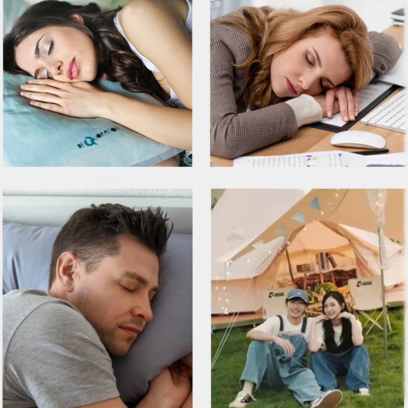 3D Blackout Sleep Mask – Zero-Pressure Contoured Eye Mask for Deep Sleep