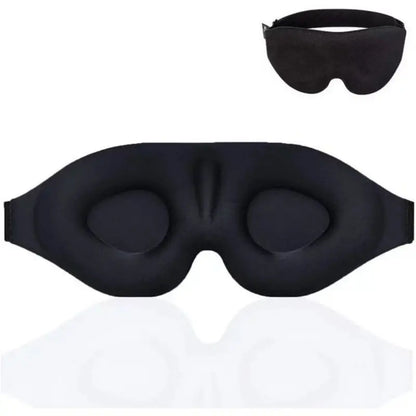 3D Blackout Sleep Mask – Zero-Pressure Contoured Eye Mask for Deep Sleep