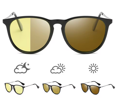 Photochromic Night Vision Glasses – Polarized Transition Driving Eyewear