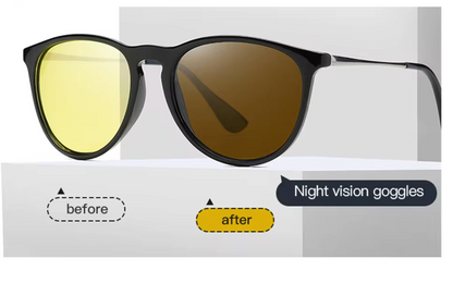 Photochromic Night Vision Glasses – Polarized Transition Driving Eyewear