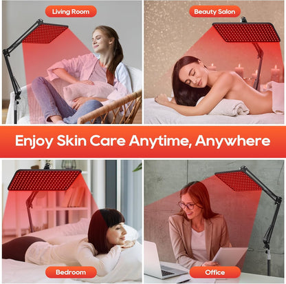 Red Light Therapy Lamp – Full Body Near-Infrared Wellness Panel
