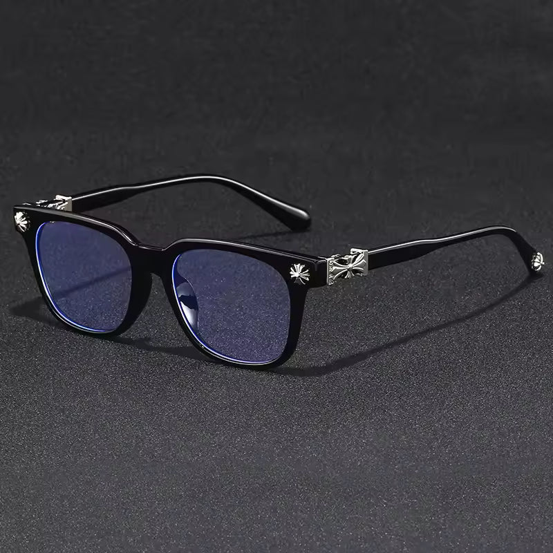 Retro Anti-Blue Light Glasses – Square Frame Computer Glasses