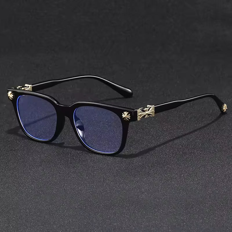 Retro Anti-Blue Light Glasses – Square Frame Computer Glasses