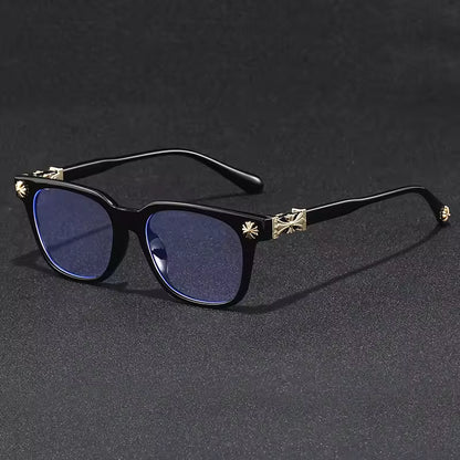 Retro Anti-Blue Light Glasses – Square Frame Computer Glasses