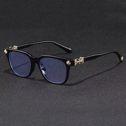 Retro Anti-Blue Light Glasses – Square Frame Computer Glasses