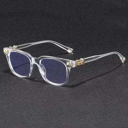 Retro Anti-Blue Light Glasses – Square Frame Computer Glasses