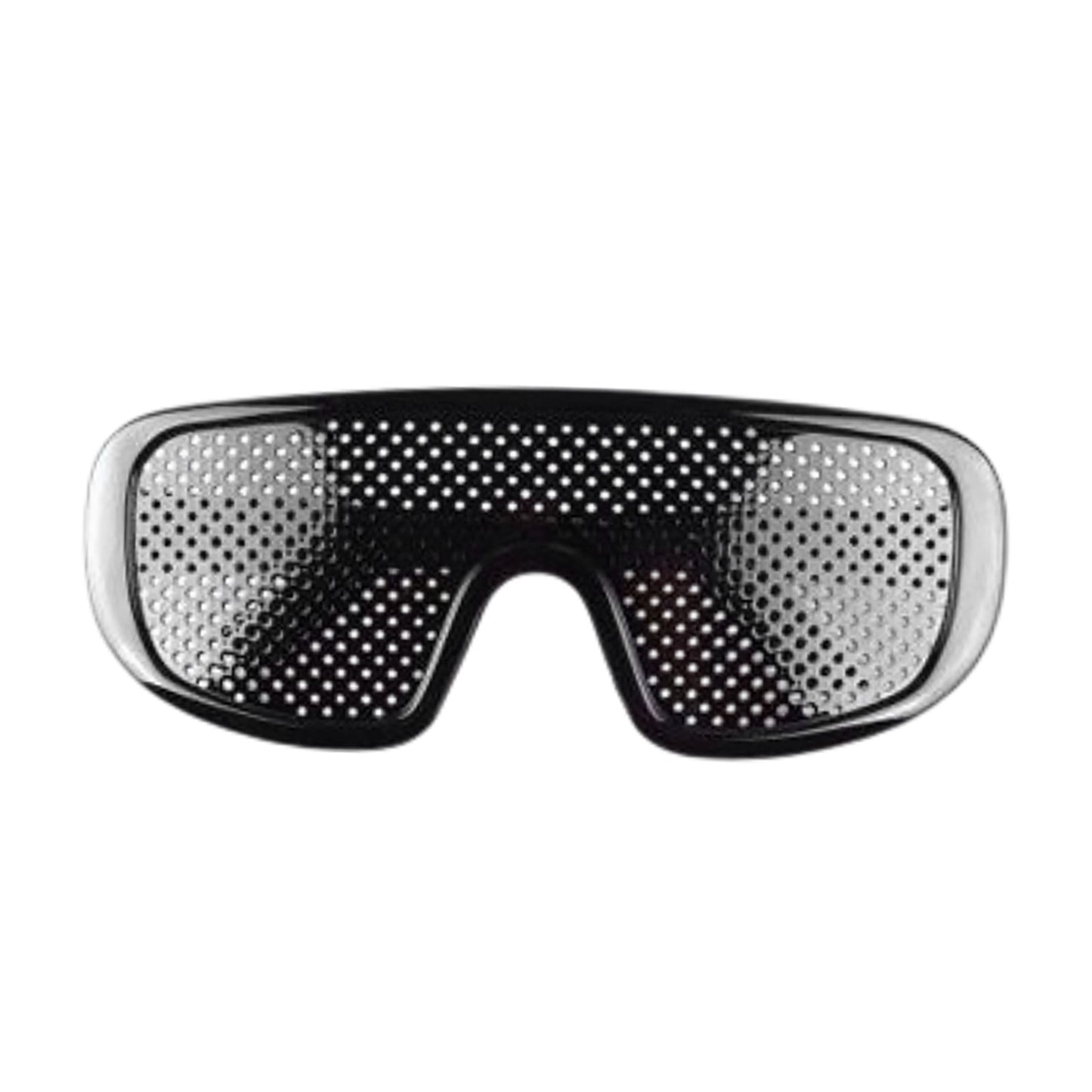 Vision correction pinhole glasses anti-fatigue eye protection lightweight black frame